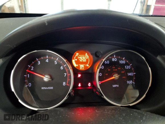 2009 Nissan Rogue SL with VIN JN8AS58T29W327928, listed as a Copart auction lot 50235425 with 146,923 mi miles and Salvage Title. Bid and sale history available at DreamBid. Image 9.