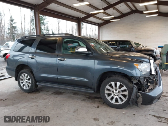 2008 Toyota Sequoia Limited with VIN 5TDBY68A58S010761, listed as a IAAI auction lot 41120472 with 126,270 mi miles and . Bid and sale history available at DreamBid. Image 13.