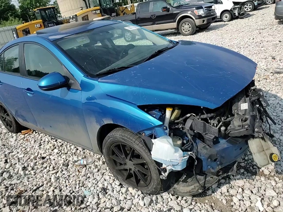 2012 Mazda 3 i Touring with VIN JM1BL1V75C1683484, listed as a Copart auction lot 59771585 with 184,639 mi miles and Clean title. Bid and sale history available at DreamBid. Image 14.