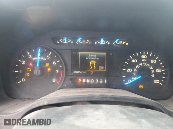 2017 Ford F-150 XL with VIN 1FTMF1C81HKE50036, listed as a Copart auction lot 50907875 with 88,064 mi miles and Salvage Title. Bid and sale history available at carsss.com. Image 9.