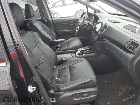 2021 Honda Pilot Elite with VIN 5FNYF6H02MB036207, listed as a Copart auction lot 85271354 with 63,295 mi miles and Salvage Title. Bid and sale history available at DreamBid. Image 7.