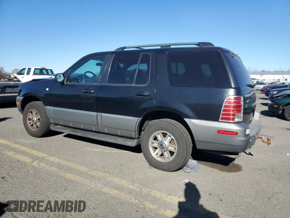 2003 Mercury Mountaineer Convenience z VIN 4M2DU86W23UJ10359, wystawiony jako Copart lot #76490044 z przebiegiem 165 258 mil mil oraz Szkoda całkowita • Salvage title. Historia ofert i sprzedaży dostępna na DreamBid. Obrazek 2.