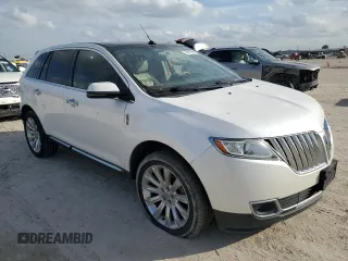 2012 Lincoln MKX with VIN 2LMDJ6JKXCBL19684, listed as a Copart auction lot 43017635 with 159,726 mi miles and Salvage Title. Bid and sale history available at carsss.com. Image 4.