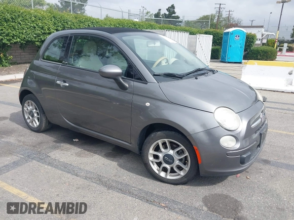 2012 FIAT 500 Pop with VIN 3C3CFFDR2CT131787, listed as a IAAI auction lot 42172058 with 133,556 mi miles and . Bid and sale history available at DreamBid. Image 1.