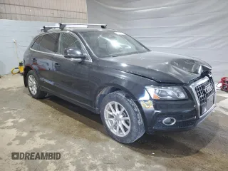 2012 Audi Q5 Premium Plus with VIN WA1LFAFP9CA062396, listed as a Copart auction lot 59847375 with 125,558 mi miles and Salvage title. Bid and sale history available at DreamBid. Image 4.