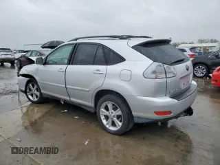 2008 Lexus RX 400h with VIN JTJGW31U482008809, listed as a Copart auction lot 43714545 with Not Provided miles and Salvage Title. Bid and sale history available at DreamBid. Image 2.
