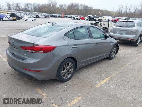 2018 Hyundai Elantra SEL with VIN 5NPD84LFXJH295789, listed as a IAAI auction lot 42070042 with 96,913 mi miles and . Bid and sale history available at DreamBid. Image 4.