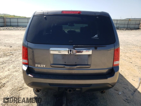 2012 Honda Pilot EX-L with VIN 5FNYF3H58CB013538, listed as a Copart auction lot 52168365 with 166,148 mi miles and Clean Title. Bid and sale history available at DreamBid. Image 6.