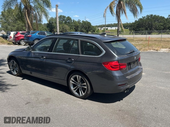 2017 BMW 3 Series 330i xDrive with VIN WBA8K3C38HA022948, listed as a Copart auction lot 55524325 with 34,232 mi miles and Clean Title. Bid and sale history available at carsss.com. Image 3.