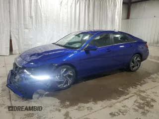 2025 Hyundai Elantra SEL Convenience z VIN KMHLS4DG9SU985346, wystawiony jako Copart lot #58217425 z przebiegiem 1 019 mil mil oraz Szkoda całkowita • Salvage title. Historia ofert i sprzedaży dostępna na DreamBid. Obrazek 1.