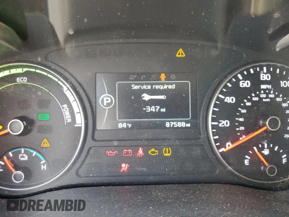 2017 Kia Optima EX z VIN KNAGV4LD6H5007410, wystawiony jako Copart lot #84968024 z przebiegiem 87 588 mil mil oraz Szkoda całkowita • Salvage title. Historia ofert i sprzedaży dostępna na DreamBid. Obrazek 9.