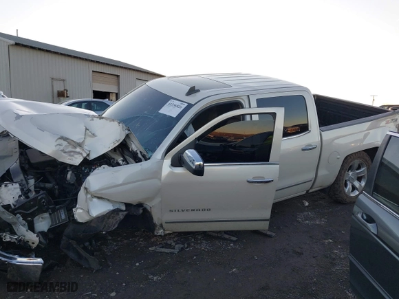 2015 Chevrolet Silverado 1500 LTZ with VIN 3GCUKSECXFG281741, listed as a IAAI auction lot 41336826 with 1 mi miles. Bid and sale history available at carsss.com. Image 14.