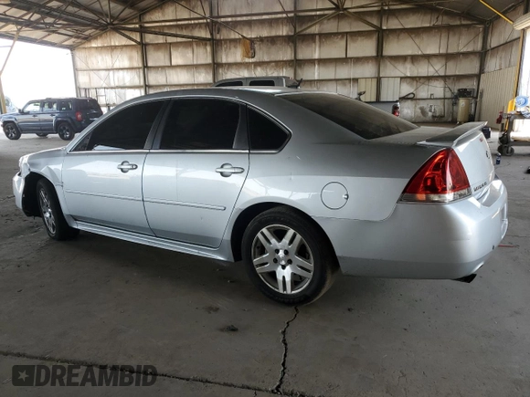 2014 Chevrolet Impala LT with VIN 2G1WB5E3XE1103306, listed as a Copart auction lot 63231005 with 163,901 mi miles and Salvage title. Bid and sale history available at DreamBid. Image 2.