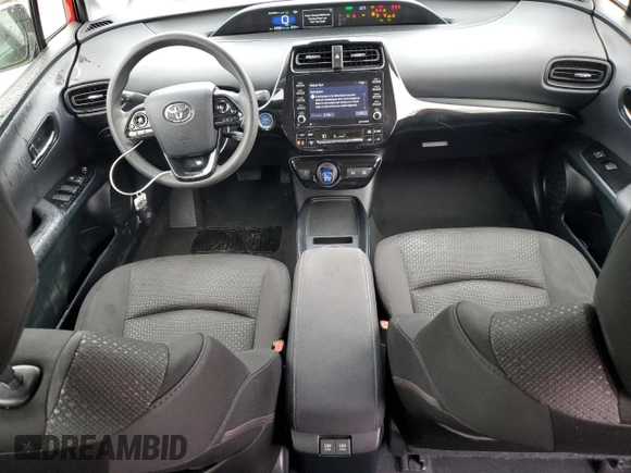 2021 Toyota Prius L Eco z VIN JTDKAMFU0M3145597, wystawiony jako Copart lot #57846175 z przebiegiem 93 882 mil mil oraz Szkoda całkowita • Salvage title. Historia ofert i sprzedaży dostępna na DreamBid. Obrazek 8.
