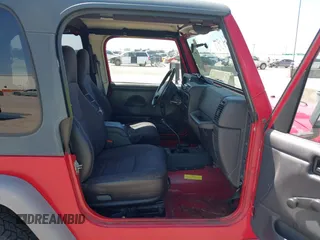 2001 Jeep Wrangler Sport with VIN 1J4FA49S11P375854, listed as a IAAI auction lot 42334037 with 215,027 mi miles and . Bid and sale history available at DreamBid. Image 5.