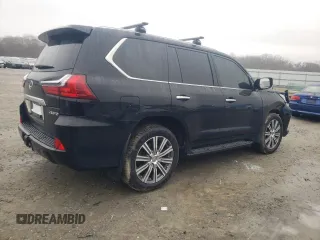2017 Lexus LX with VIN JTJHY7AX3H4235073, listed as a Copart auction lot 39376813 with 0 mi miles. Bid and sale history available at carsss.com. Image 3.