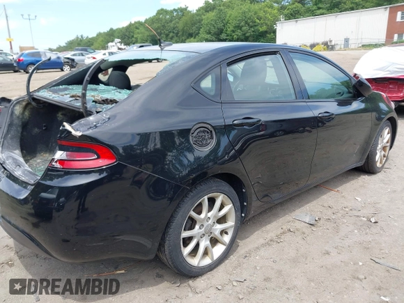2013 Dodge Dart SXT with VIN 1C3CDFBA8DD176159, listed as a IAAI auction lot 42405448 with Not provided miles and . Bid and sale history available at DreamBid. Image 4.