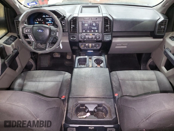 2018 Ford F-150 XL with VIN 1FTEW1CP8JKD02662, listed as a Copart auction lot 45852855 with 212,876 mi miles and Salvage Title. Bid and sale history available at DreamBid. Image 8.