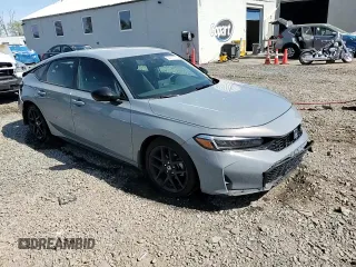 2025 Honda Civic Sport z VIN 19XFL2H83SE011575, wystawiony jako Copart lot #54015775 z przebiegiem 3 001 mil mil oraz Szkoda całkowita • Salvage title. Historia ofert i sprzedaży dostępna na DreamBid. Obrazek 15.