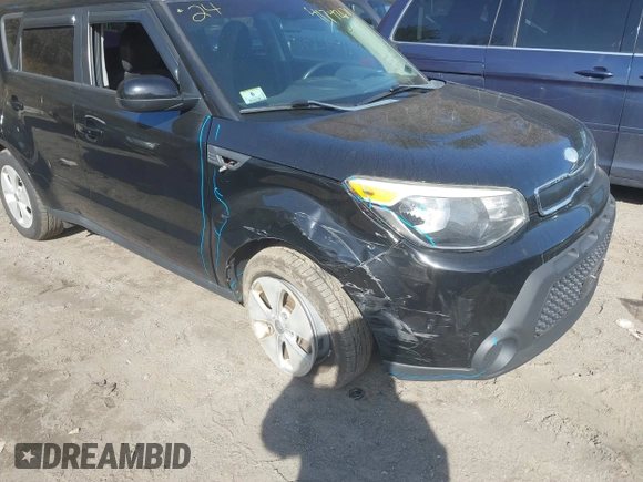2014 Kia Soul with VIN KNDJN2A26E7723304, listed as a IAAI auction lot 41742670 with 96,958 mi miles. Bid and sale history available at carsss.com. Image 6.