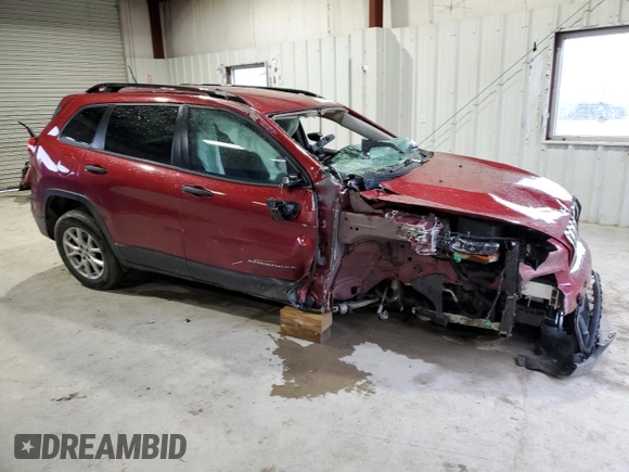 2017 Jeep Cherokee Sport z VIN 1C4PJMAB9HW632569, wystawiony jako Copart lot #54710555 z przebiegiem 109 800 mil mil oraz Szkoda całkowita • Salvage title. Historia ofert i sprzedaży dostępna na DreamBid. Obrazek 4.