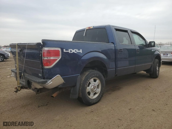 2010 Ford F-150 XL with VIN 1FTFW1EV7AKA74105, listed as a Copart auction lot 50515185 with 0 mi miles and Salvage Title. Bid and sale history available at carsss.com. Image 3.