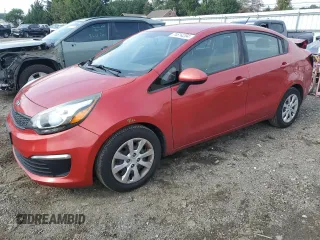 2017 Kia Rio LX with VIN KNADM4A31H6120515, listed as a Copart auction lot 74614204 with 83,204 mi miles and Salvage Title. Bid and sale history available at carsss.com. Image 1.