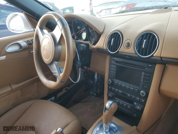 2009 Porsche Boxster with VIN WP0CA29849S710180, listed as a Copart auction lot 76327284 with 0 mi miles and Non Repairable. Bid and sale history available at carsss.com. Image 10.