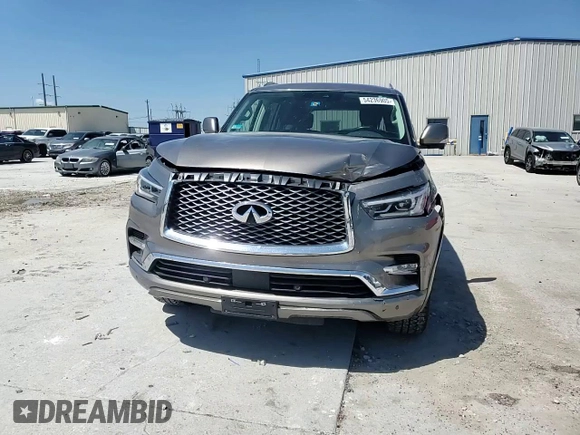 2019 Infiniti QX80 Luxe z VIN JN8AZ2NF2K9688380, wystawiony jako Copart lot #54236905 z przebiegiem 106 518 mil mil oraz Szkoda całkowita • Salvage title. Historia ofert i sprzedaży dostępna na DreamBid. Obrazek 14.