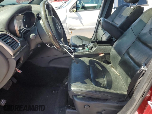 2014 Jeep Grand Cherokee Overland with VIN 1C4RJFCGXEC123682, listed as a Copart auction lot 51152265 with Not Provided miles and Salvage Title. Bid and sale history available at DreamBid. Image 7.