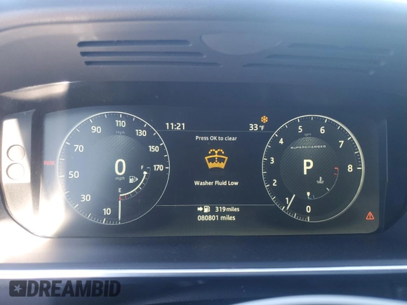 2017 Land Rover Range Rover Sport with VIN SALWR2FE2HA143609, listed as a Copart auction lot 87366894 with 80,801 mi miles and Salvage Title. Bid and sale history available at DreamBid. Image 9.