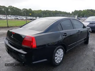 2005 Mitsubishi Galant ES with VIN 4A3AB36F65E073411, listed as a IAAI auction lot 40462734 with 261,599 mi miles. Bid and sale history available at carsss.com. Image 4.