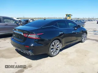 2020 Nissan Maxima Platinum with VIN 1N4AA6FV6LC385046, listed as a IAAI auction lot 41784021 with 82,440 mi miles and . Bid and sale history available at DreamBid. Image 4.