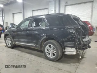 2021 Ford Explorer XLT with VIN 1FMSK8DH8MGB87093, listed as a Copart auction lot 52773515 with 11,855 mi miles and Salvage Title. Bid and sale history available at carsss.com. Image 2.