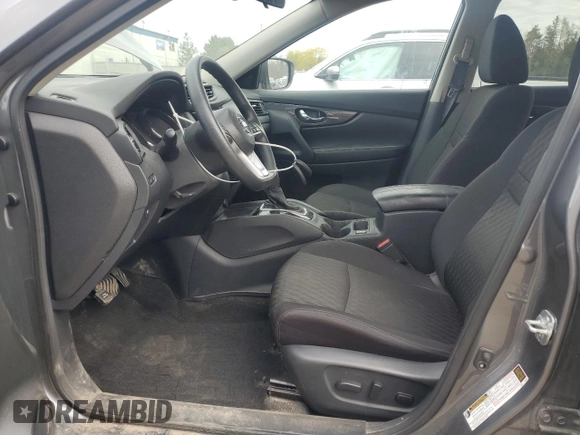 2020 Nissan Rogue S with VIN 5N1AT2MV9LC742974, listed as a Copart auction lot 55059795 with 61,218 mi miles and Clean Title. Bid and sale history available at DreamBid. Image 7.