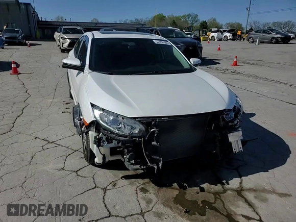 2018 Honda Civic EX with VIN 2HGFC2F74JH552276, listed as a Copart auction lot 52356985 with 64,650 mi miles and Salvage Title. Bid and sale history available at DreamBid. Image 14.