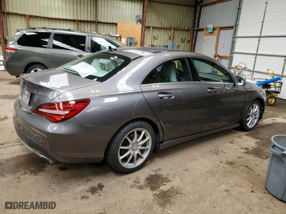 2018 Mercedes-Benz CLA with VIN WDDSJ4GB1JN501834, listed as a Copart auction lot 51863775 with 128,393 mi miles and Clean Title. Bid and sale history available at carsss.com. Image 3.