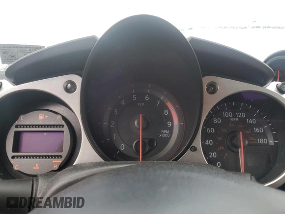 2015 Nissan 370Z with VIN JN1AZ4EH2FM440869, listed as a Copart auction lot 49371185 with 0 mi miles and Salvage Title. Bid and sale history available at carsss.com. Image 9.