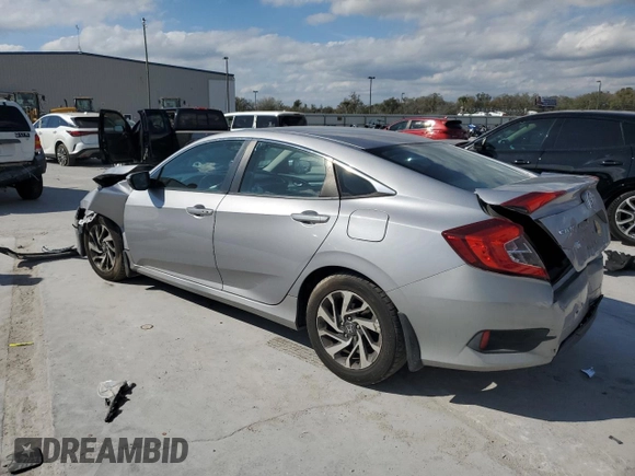 2016 Honda Civic EX with VIN 2HGFC2F7XGH524927, listed as a Copart auction lot 45799865 with 72,814 mi miles and Salvage Title. Bid and sale history available at DreamBid. Image 2.
