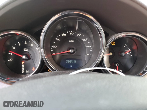 2010 Cadillac CTS with VIN 1G6DM5EV1A0135662, listed as a Copart auction lot 85854594 with 85,093 mi miles and Salvage Title. Bid and sale history available at DreamBid. Image 9.