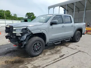 2022 Nissan Frontier SV with VIN 1N6ED1EK5NN631411, listed as a Copart auction lot 57287645 with 25,027 mi miles and Salvage title. Bid and sale history available at DreamBid. Image 1.