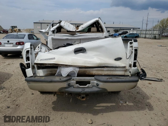 2006 Ford F-250 XL with VIN 1FTSW21PX6EB21225, listed as a Copart auction lot 54649295 with Not Provided miles and Clean Title. Bid and sale history available at DreamBid. Image 6.