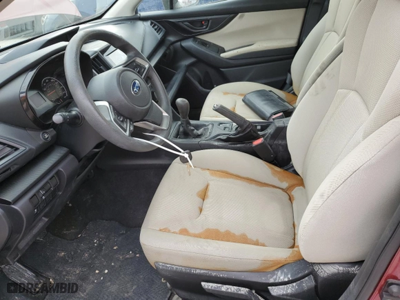 2018 Subaru Impreza with VIN 4S3GTAA62J1716263, listed as a Copart auction lot 74842764 with 0 mi miles and Non Repairable. Bid and sale history available at carsss.com. Image 7.