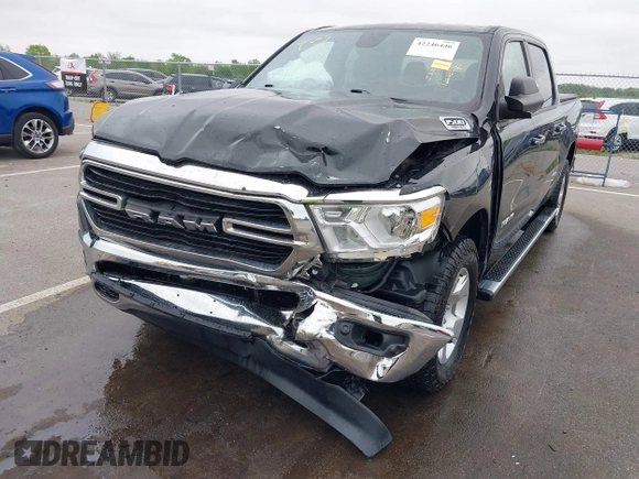 2019 Ram 1500 Big Horn с VIN 1C6SRFFT9KN644144, выставлен на аукционе IAAI как лот 42246446 с пробегом 71 878 миль миль и . История ставок и продаж доступна на DreamBid. Изображение 6.