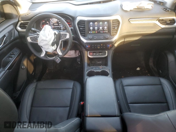 2023 GMC Acadia SLT with VIN 1GKKNULS3PZ249479, listed as a Copart auction lot 47813675 with 22,099 mi miles and Salvage Title. Bid and sale history available at DreamBid. Image 8.