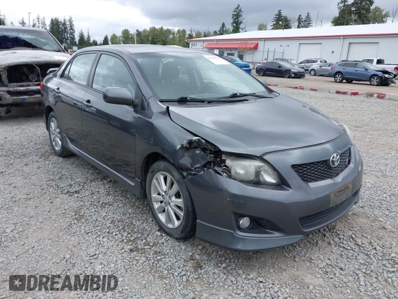 2010 Toyota Corolla with VIN 1NXBU4EE5AZ376286, listed as a IAAI auction lot 42262522 with 108,076 mi miles and . Bid and sale history available at DreamBid. Image 1.