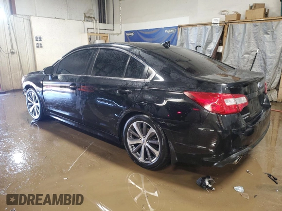 2018 Subaru Legacy Limited with VIN 4S3BNAN65J3032987, listed as a Copart auction lot 48545945 with 100,227 mi miles and Salvage title. Bid and sale history available at DreamBid. Image 2.