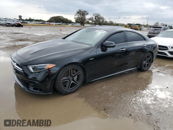 2020 Mercedes-Benz CLS with VIN WDD2J6BB2LA050460, listed as a Copart auction lot 38330654 with 0 mi miles. Bid and sale history available at carsss.com. Image 1.