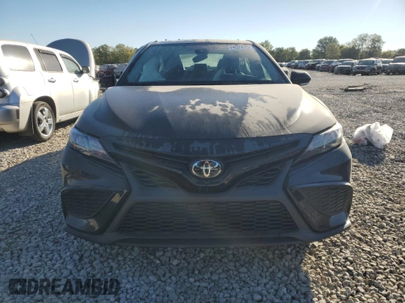 2023 Toyota Camry SE with VIN 4T1G11AK1PU816067, listed as a Copart auction lot 74574154 with 21,372 mi miles and Salvage Title. Bid and sale history available at carsss.com. Image 5.