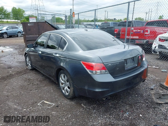 2010 Honda Accord EX-L with VIN 1HGCP3F83AA013636, listed as a IAAI auction lot 42187380 with 142,330 mi miles and . Bid and sale history available at DreamBid. Image 3.